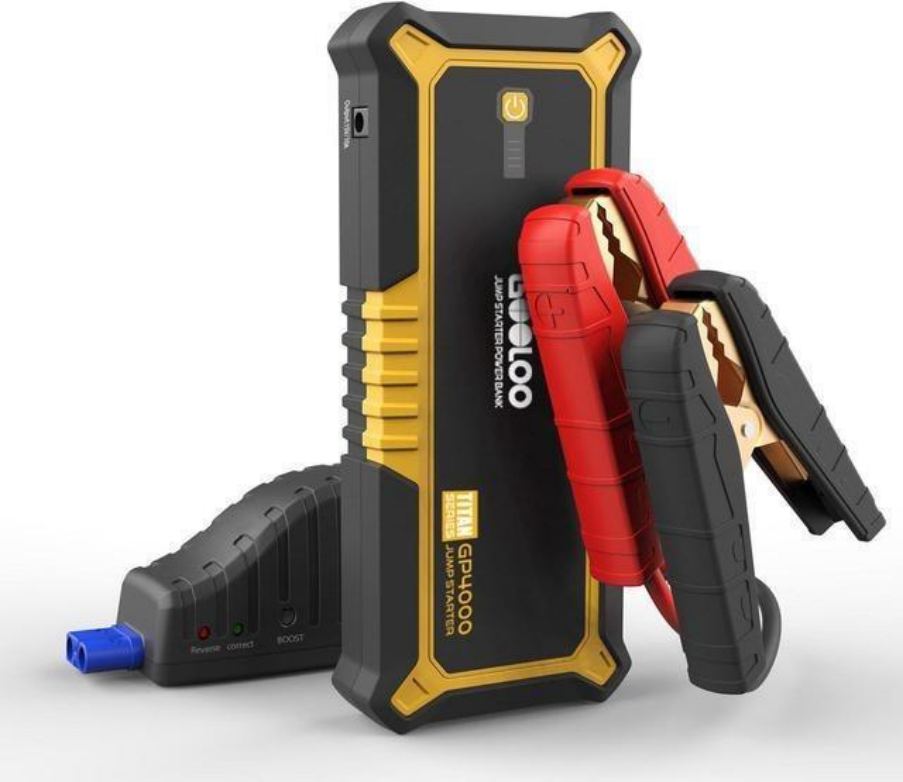 gooloo gp4000 jump starter 26800mAh 4000A extra power